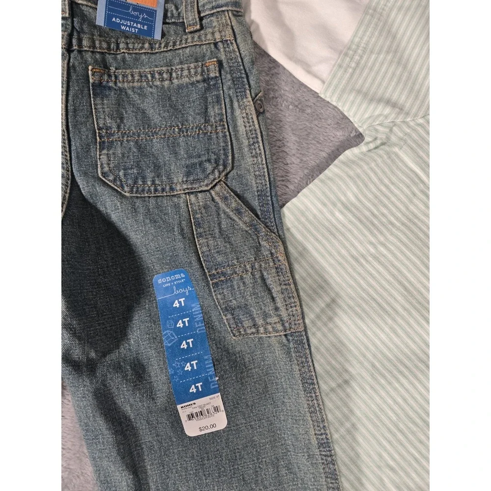 New W Tags Boys Gymboree Top And Sonoma Jeans Outfit Size 4T